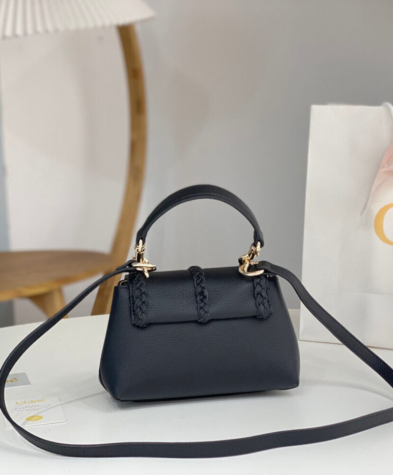 Chloe Penelope Mini Soft Shoulder Bag Black